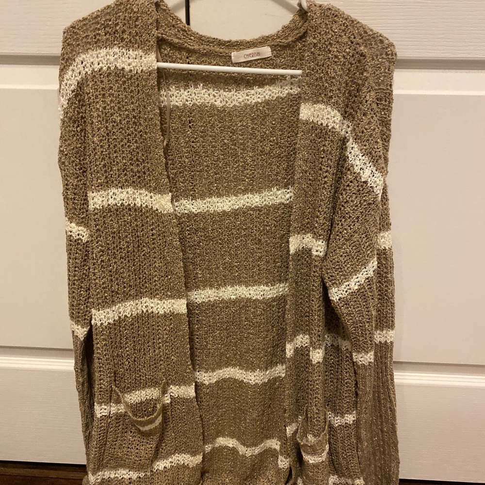 Striped Cardigan